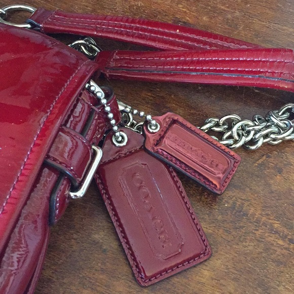 Coach patent leather purse - Picture 6 of 8